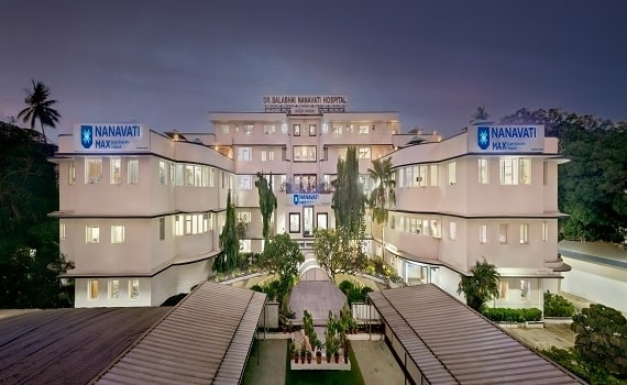 Nanavati-Max Super Speciality Medical Centre, Mumbai,Swami Vivekananda Rd, LIC Colony, Suresh Colony, Vile Parle West, Mumbai, Maharashtra 400056