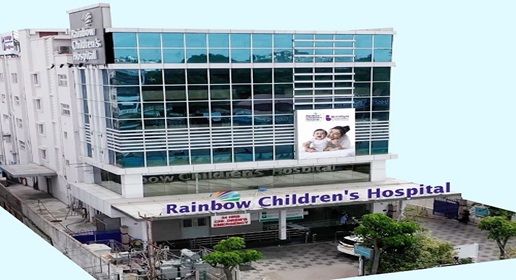 Rainbow Children's Medical Centre & BirthRight, LB Nagar, Hyderabad,Plot No 73/C and 73/D, Saraswathi Nagar Colony, Mansoorabad Village, LB Nagar.