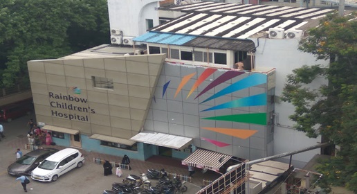 Rainbow Children's Medical Centre & BirthRight, Banjara Hills, Hyderabad,Road No. 2, Near Hotel Park Hyatt, Banjara Hills, Hyderabad, Telangana 500034